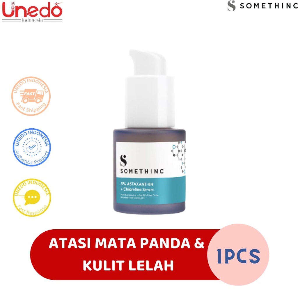 SOMETHINC 3Astaxactin + Chlorelina Serum Mata Panda dan Kulit Lelah