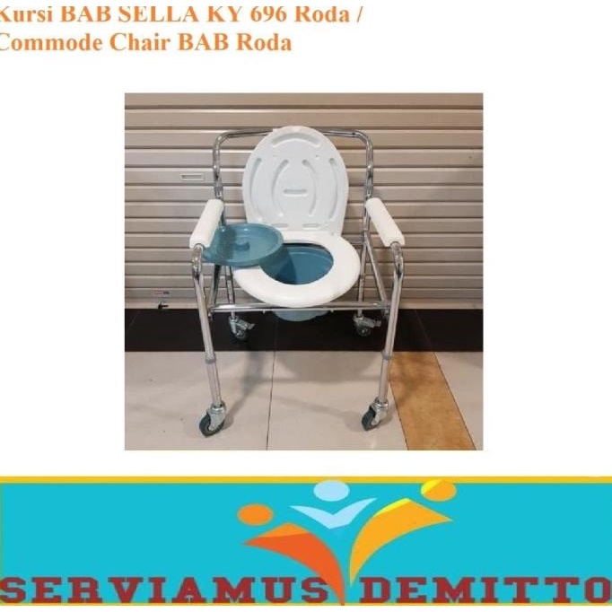 KURSI BAB RODA-KURSI TOILET BAB ORANG SAKIT/KURSI BAB LANSIA/KURSI PUP DHFGH54654