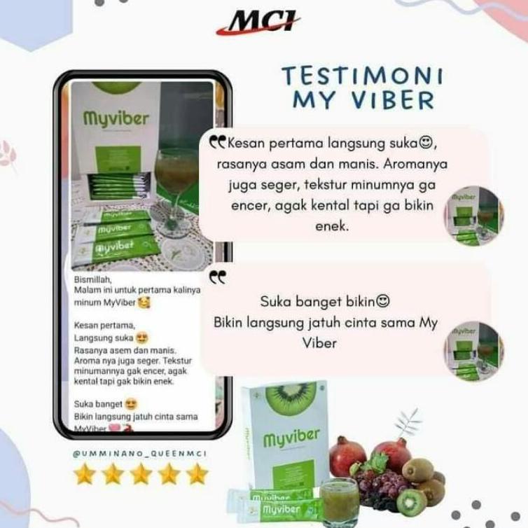 ₴ Myviber fiber drink ORiginal MCI Sehat langsing /bablancar tanpa sembelit antiaging (Ready/bisa co