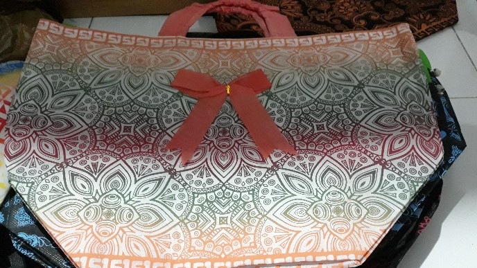 Tas Hajatan Batik Warna Warni