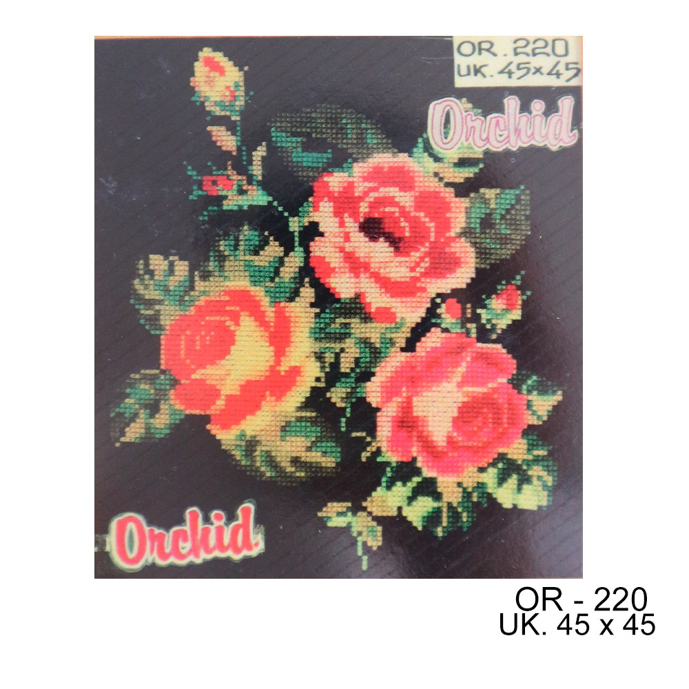 Kristik Kruistik Orchid - 220