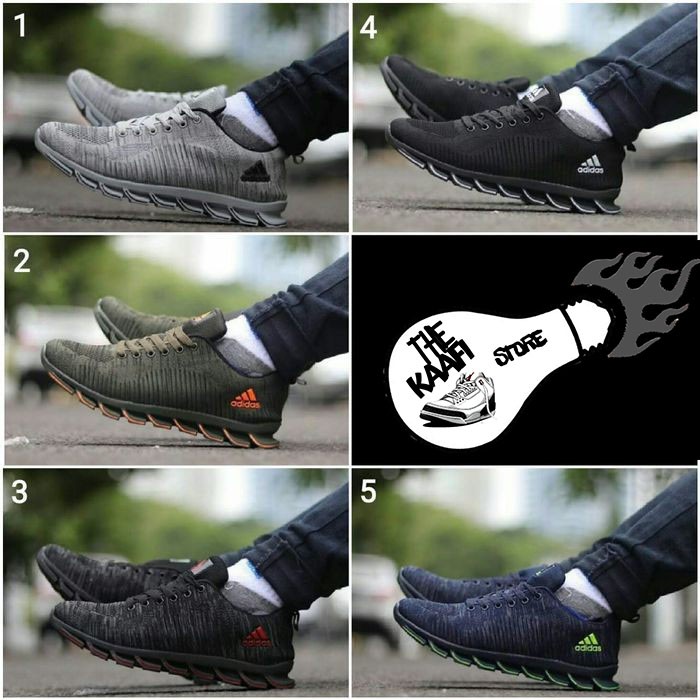 Adidas Springblade Premium Original  Sepatu Pria  Senakers Gaya