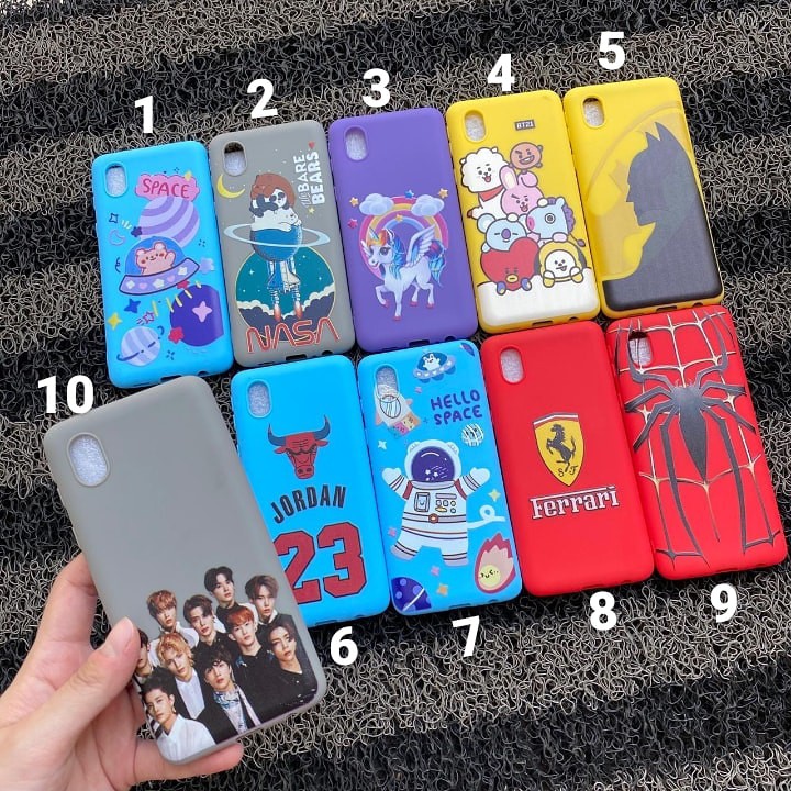 Casing Soft Case Silikon REDMI 9  REDMI 9A  REDMI 9C Color matte gambar