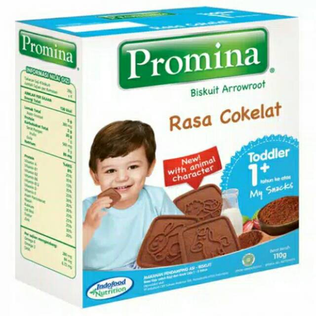 Promina Arrowroot Cookies Coklat / keju / Susu 110 gr