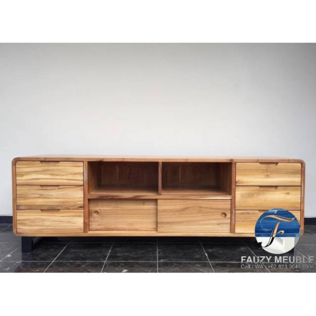 Buffet Retro Jati Jepara, Buffet TV Minimalis Jati Jepara