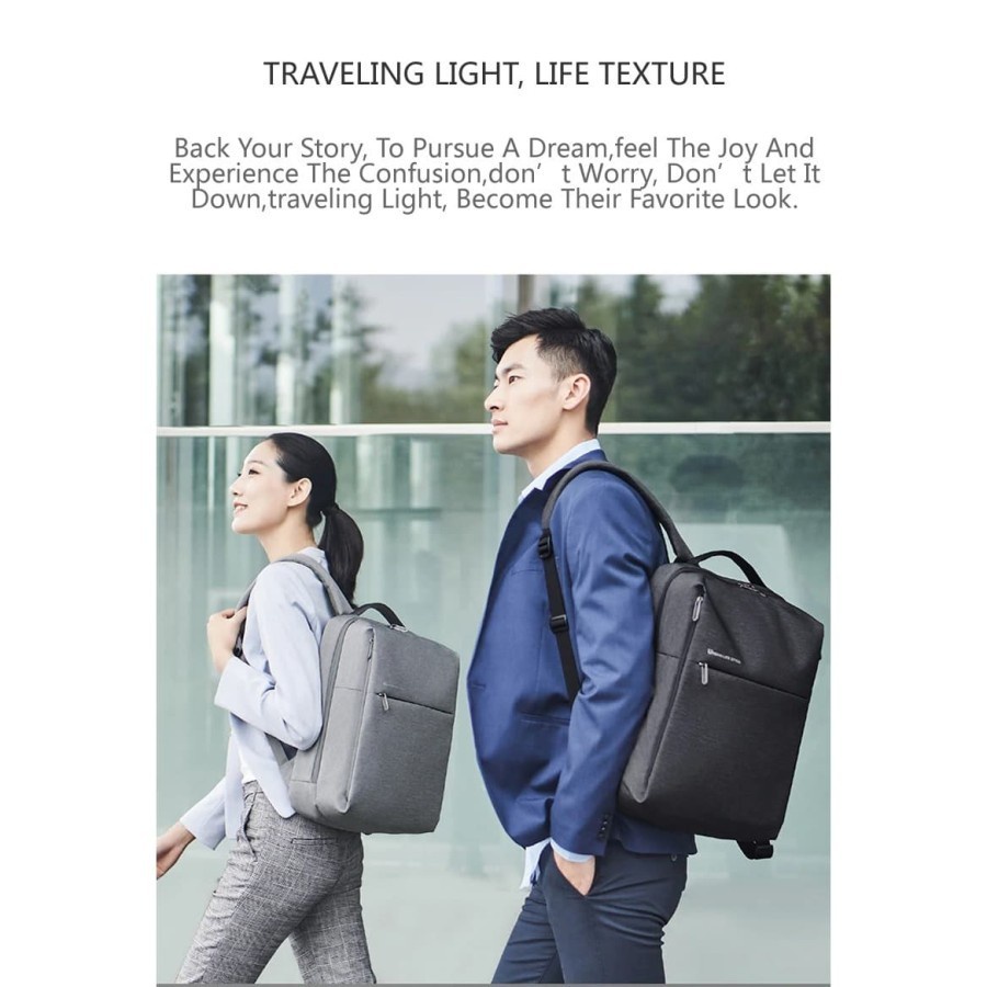 Bag Urban Lifestyle Backpack - Tas Ransel Laptop Anti Air