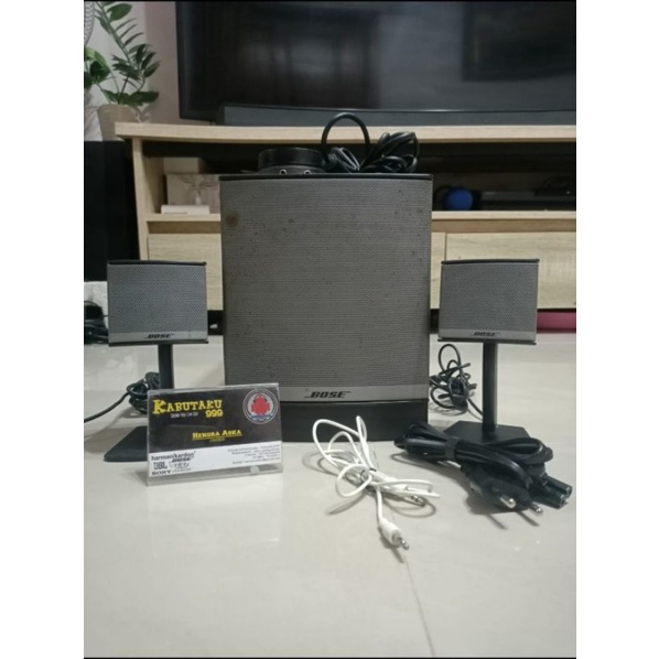 [ORIGINAL] BOSE COMPANION 3 seri 2 / ii multimedia speaker computer 5 / 50