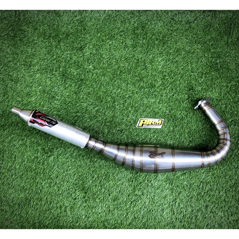Knalpot RX KING Kompetisi Creampie tipe KING RM Stenlis