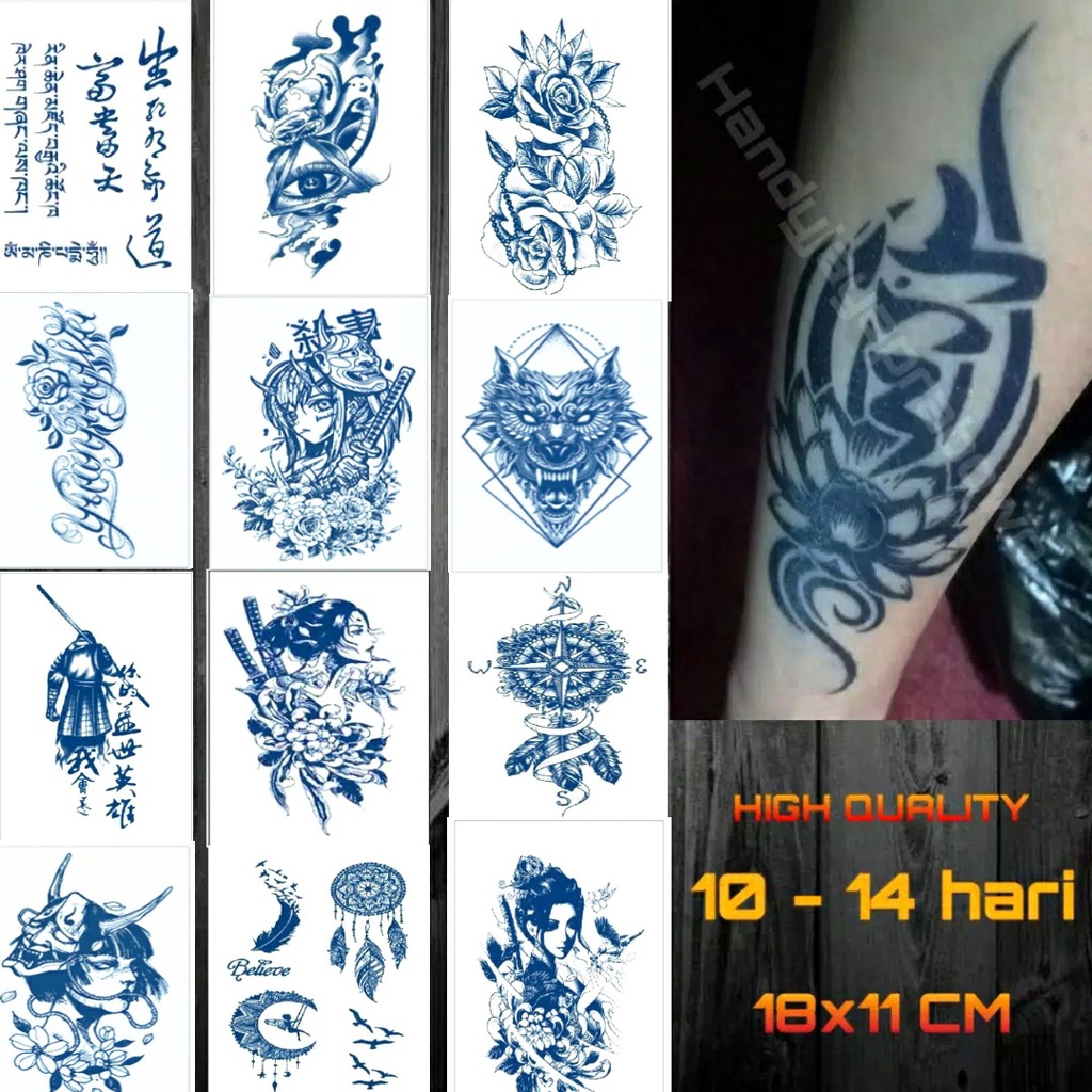 Tattoo temporer 2 minggu