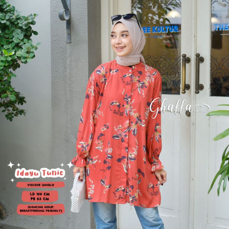 idayu tunik viscose by ghaffa label