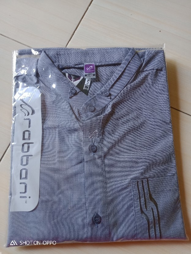 Hem Kemeja Batik Slimfit  Lengan Panjang