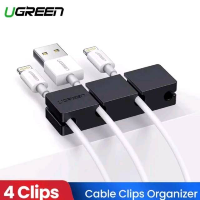 Ugreen Clips Kotak Kabel Holder Organizer Ugreen Klip 2 / 4 / 6 Clip Penjepit