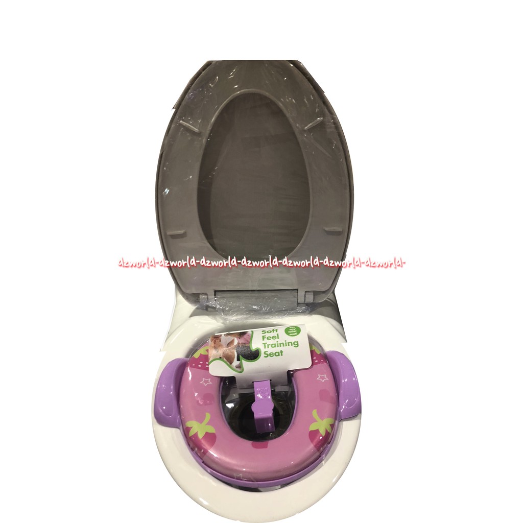 Soft Feel Train Seat Tempat Duduk Untuk Bayi Balita Belajar Pipis Toilet Training Pispot Duduk Anak