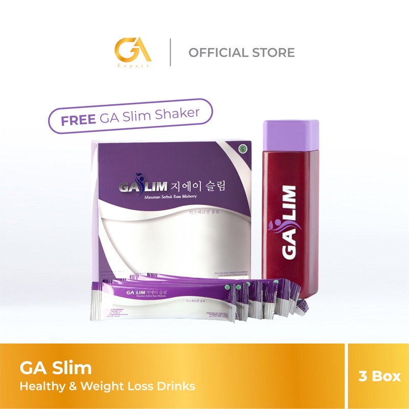 GA Slim With Rich Fruit 3 Box ( Free Shaker )