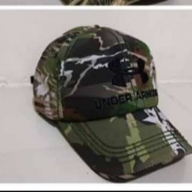 Topi Camo Bordir Under Armor