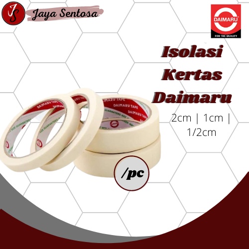 

Daimaru Isolasi Kertas 2cm | 1cm | 0,5cm