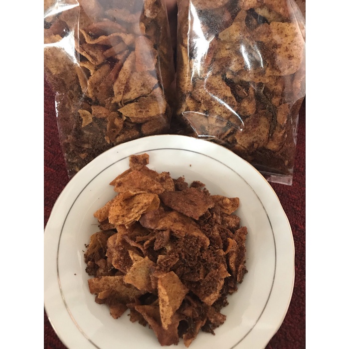 

Kerupuk Rendang Randang Telur Telor / Kripik Randang Telor Telur / Oleh-oleh Minang