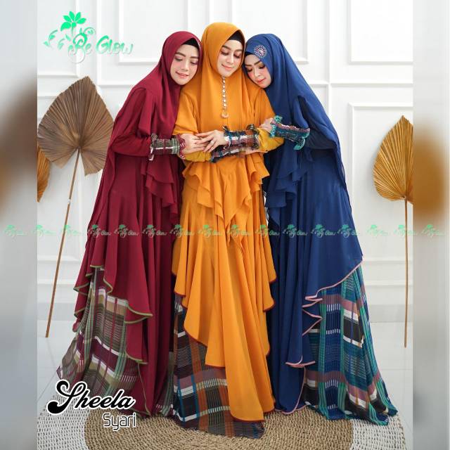 Gamis syari shella by be glow
