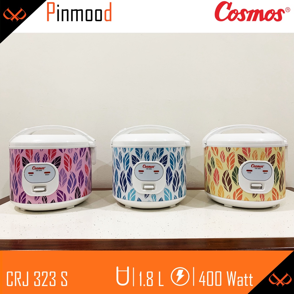 COSMOS MAGIC COM // RICE COOKER CRJ-323 S [ 1.8 LITER ] PENANAK NASI SSV SWG SSO MURAH