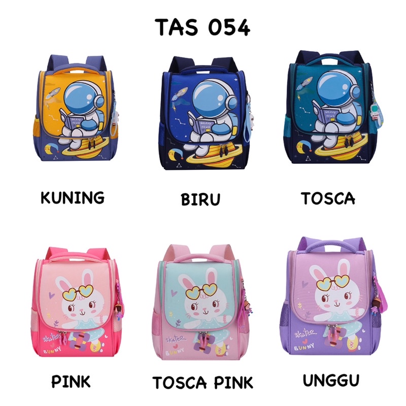 TAS 054  | TAS RANSEL IMPO| TAS FASHION  | TAS SEKOLAH TK / PAUD - 2 SD