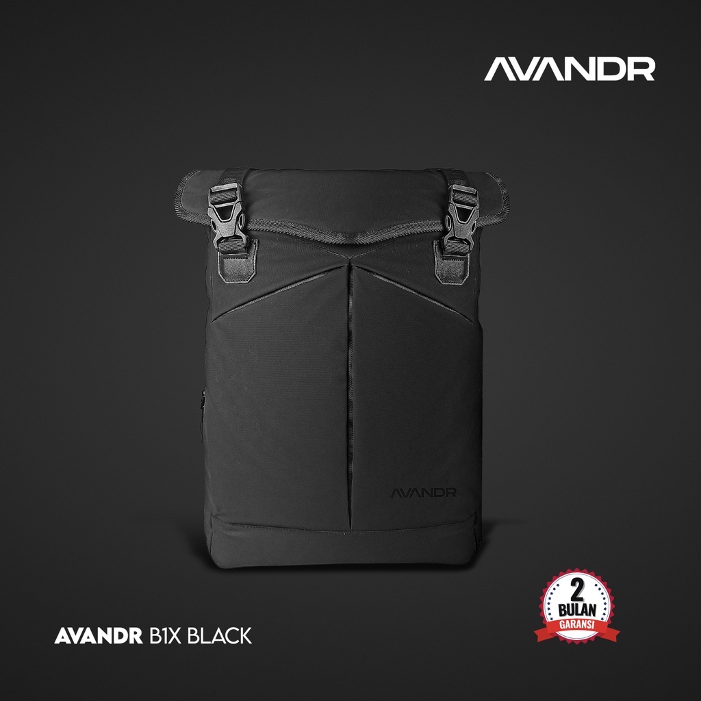 AVANDR B1X Backpack Pria Waterproof Tas Laptop Ransel Pria Multi Pocket