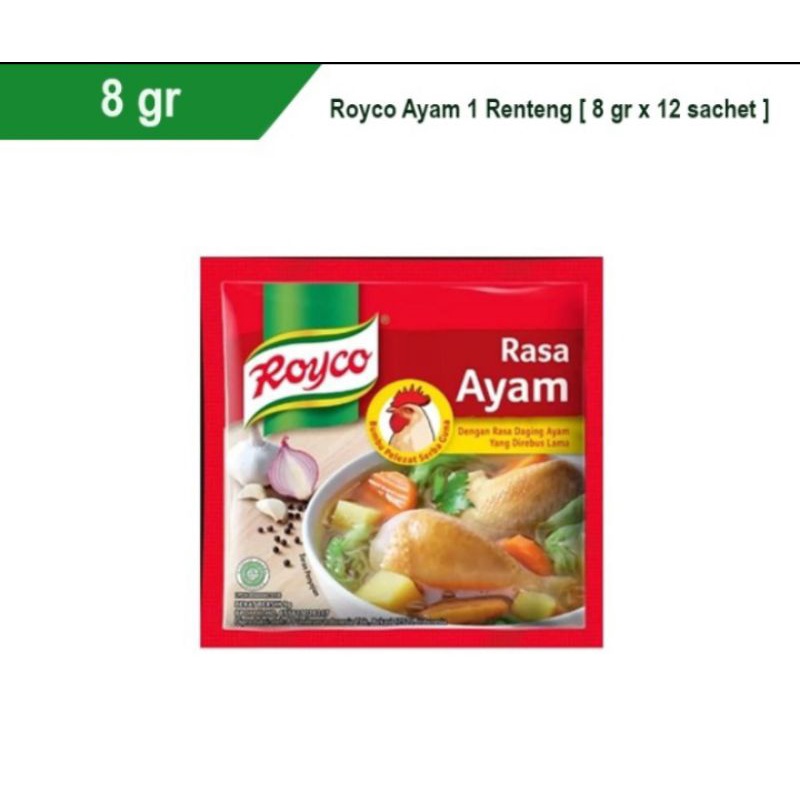 

Royco Penyedap Makanan Sachet 8 gram