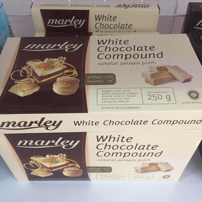 

31.87-Kue- Marley White Chocolate Compound 250Gr -Terlengkap-Termurah-Dijamin.