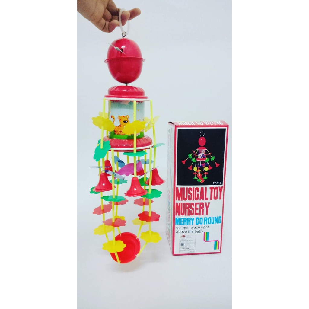 Mainan Anak Bayi Merry Go Round Musical Toys Krincingan Bayi Baby