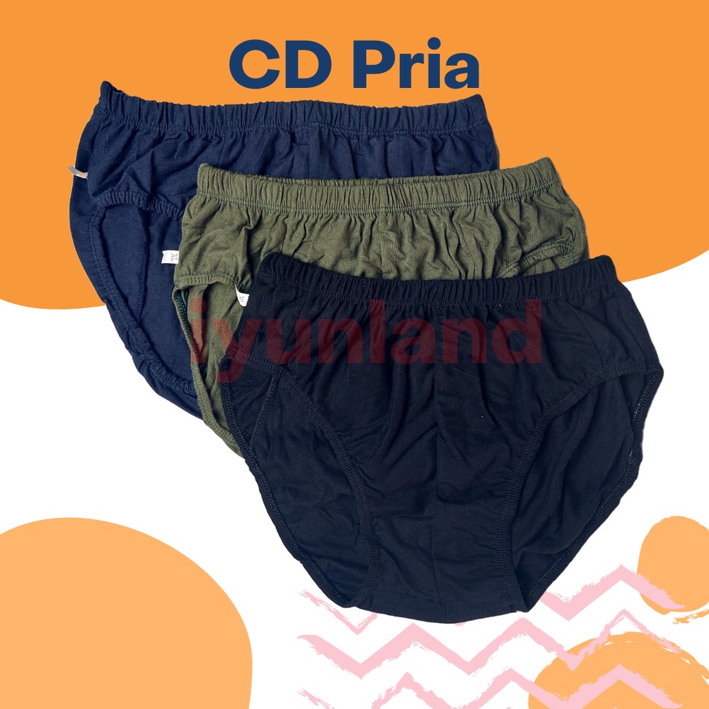 Celana Dalam Pria Polos / Sempak murah / CD Pria Murah