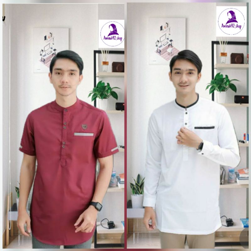 Baju Pria Dewasa Pesta Mewah Terbaru Fashion Muslim Gamis Pakistan Elegant Kondangan Kekinian Kurta 