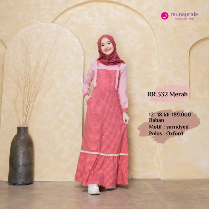 Gamis Remaja Tanggung/Rauna RR - 330/RR-331/ RR-332/ Fashion Muslim