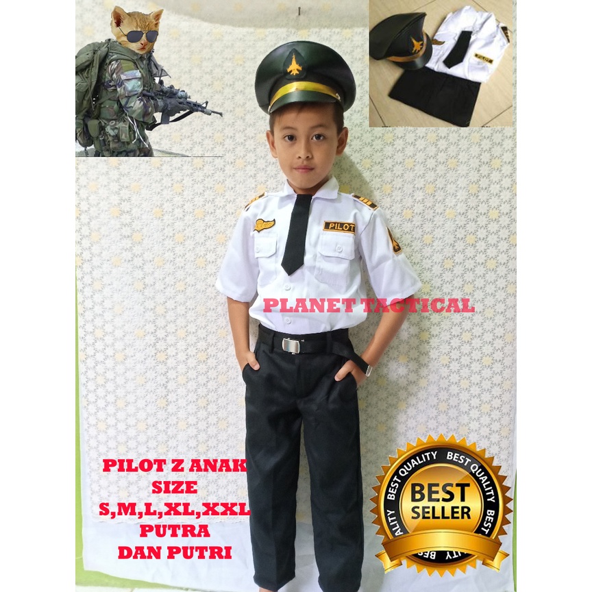 Seragam Pilot Anak  Baju Pilot Z