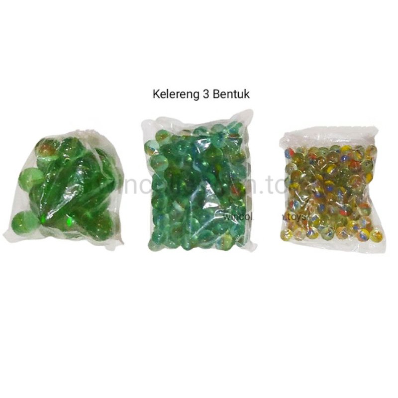 KELERENG Pop it/GULI/GUNDU | 3 bentuk | 500 gram/stengah kilo.