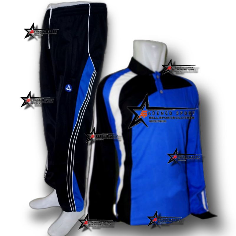 Setelan Kaos Olahraga | Stelan baju Olahraga Lengan Panjang-Benhur