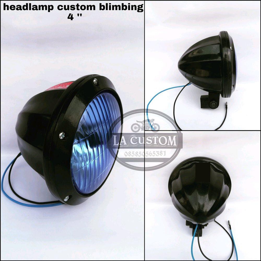 headlamp lampu depan chooper headlamp blimbing lampu depan model blimbing ukuran 4 inch