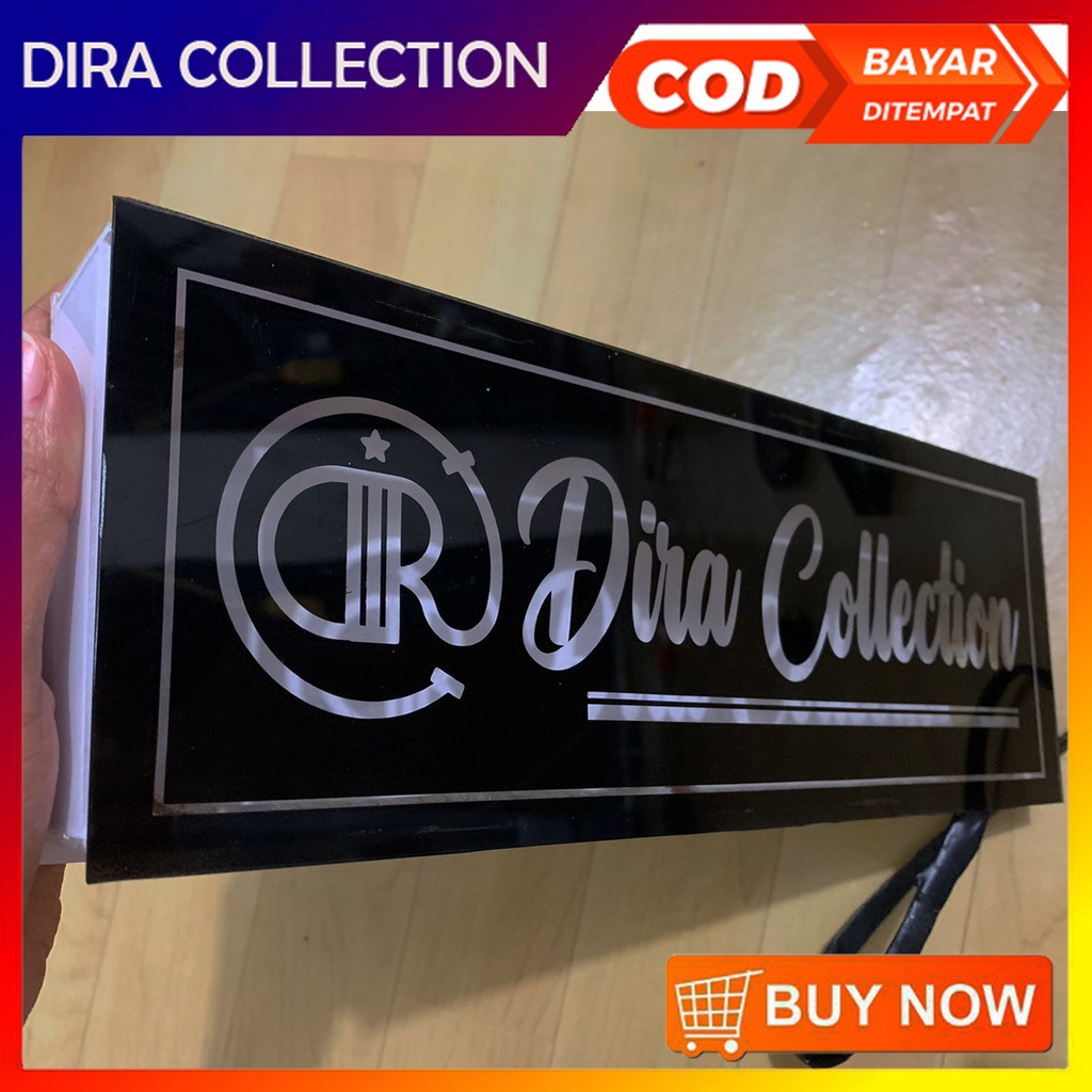 DiRa_Collection25 | NEON BOX AKRILIK | LAMPU BOX AKRILIK NAMA TOKO | DECORASI