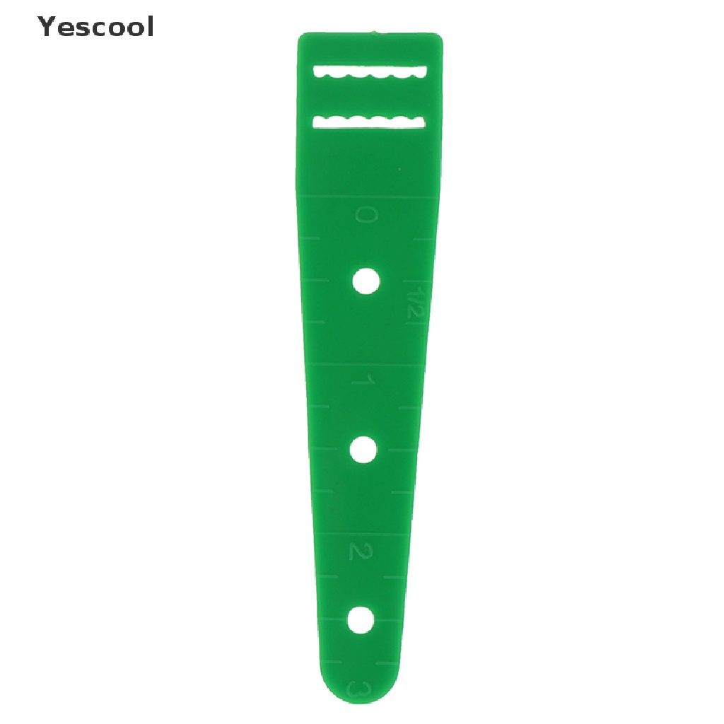 Yescool 3Pcs Alat Bantu Memasukkan Tali Karet Elastis Bahan Plastik DIY