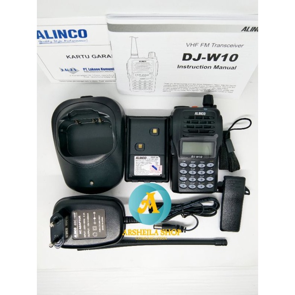 Ht alinco dj w10 original garansi resmi