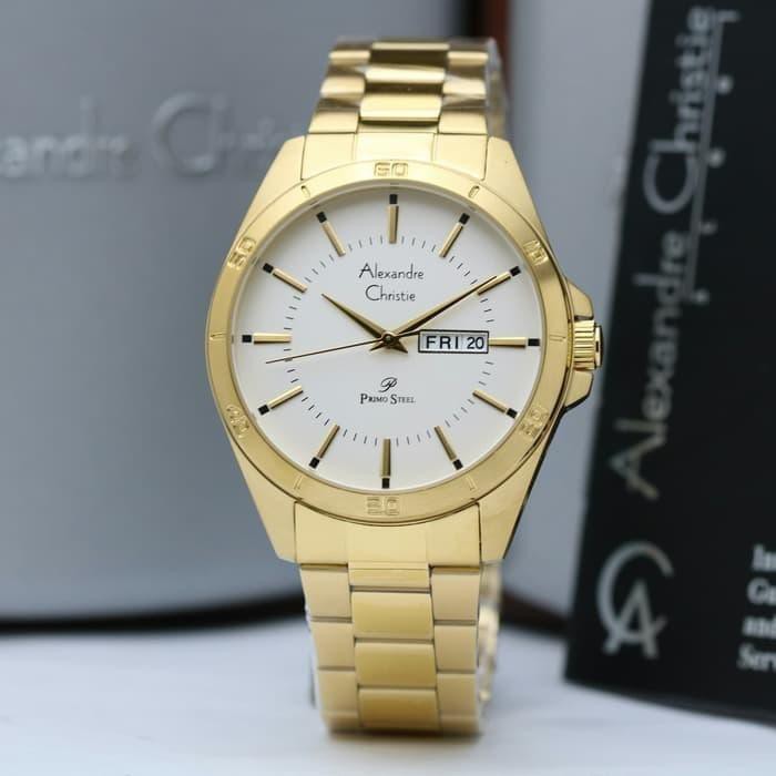 Alexandre Christie AC 1011 Gold Jam Tangan Alexandre Christie AC1011 Terbaru