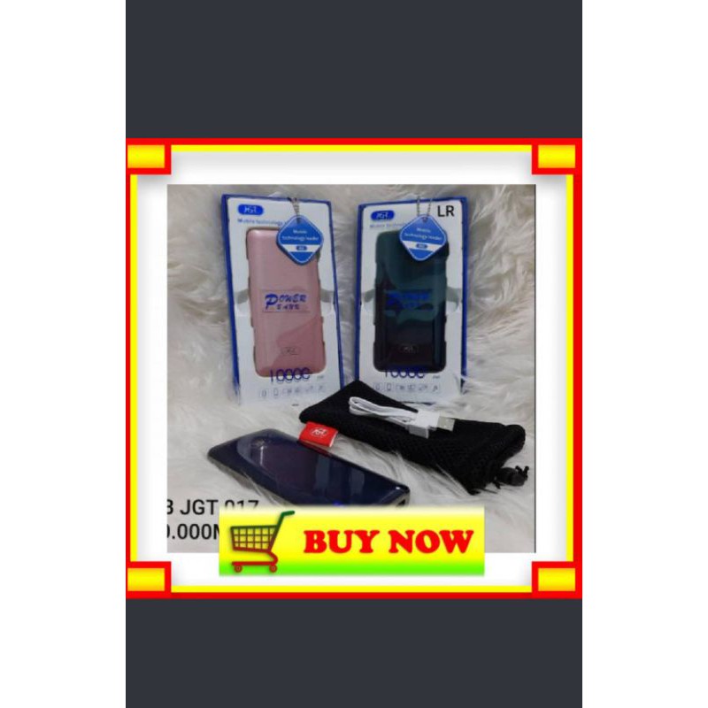 POWER BANK JGT 10.000MAH (ORIGINAL ISI REAL 100%