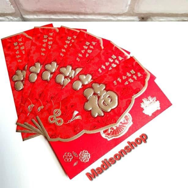 

ᕙ( ͡❛ ͜ʖ ͡❛)ᕗ Angpao Fu Imlek Amplop Tebal H051 Murah Angpao Premium Sangjit Kawin ⚯