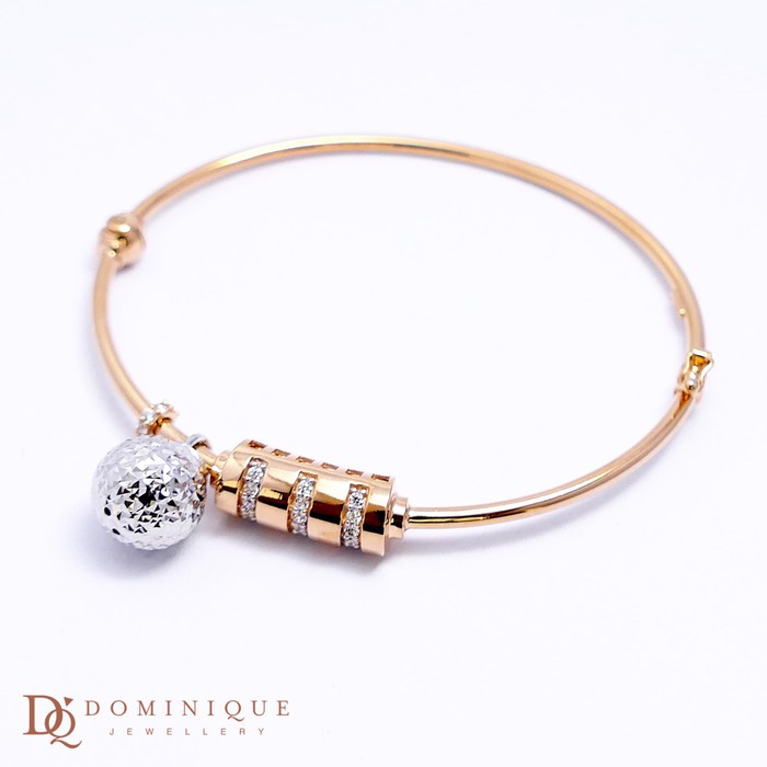 

Dominique Jewellery - Gelang Lotus Kadar 375% DQ 014