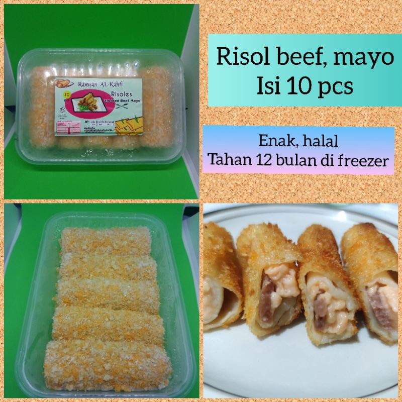 Risol Ramzan beef, mayo isi 10 - risoles
