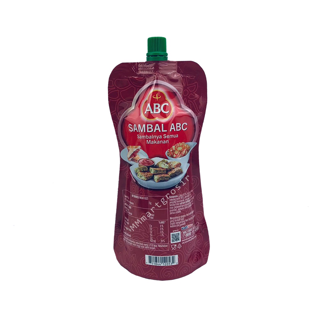 ABC SAMBAL EXTRA PEDAS PLASTIK 380ML