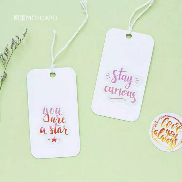 

STICKER SET BOX THEME COLORFUL MOOD/ STIKER