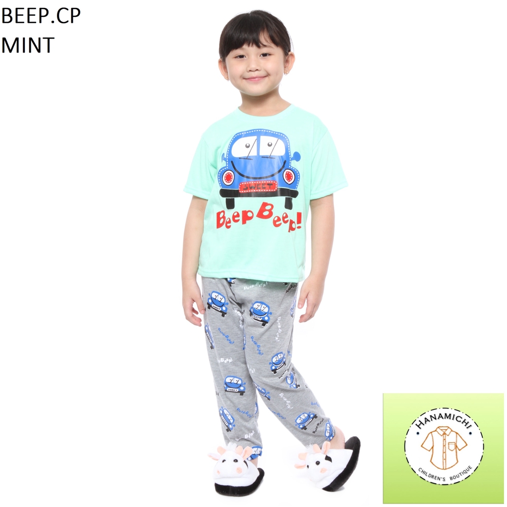 Hanamichi BEEP.CP Baju Tidur Anak Lengan Pendek