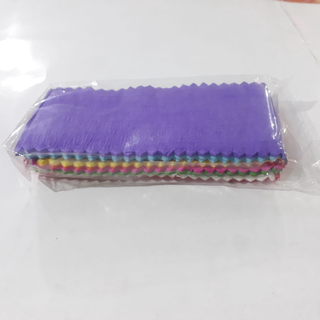 

kertas krep potongan, kertas krep kecil, kertas hias, kertas dekorasi