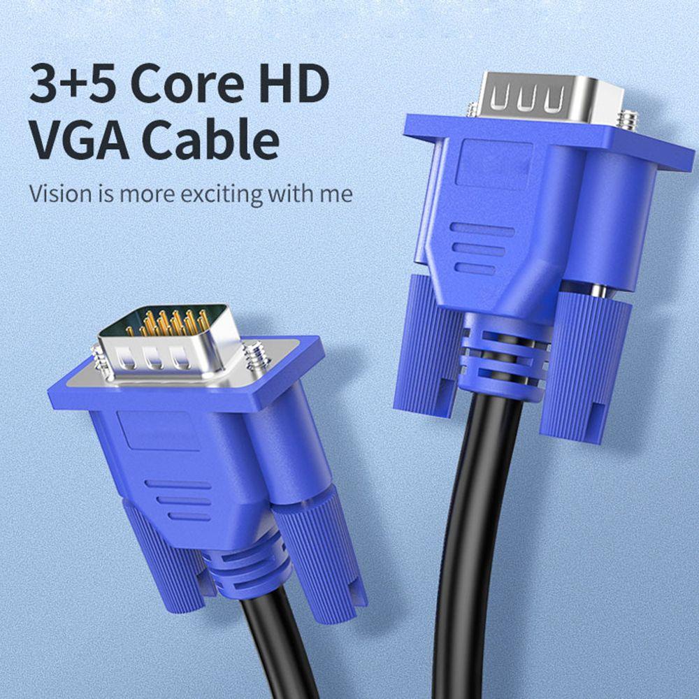 Pineapple VGA to VGA Cable TV Box Monitor HD Cord Video Extension Line