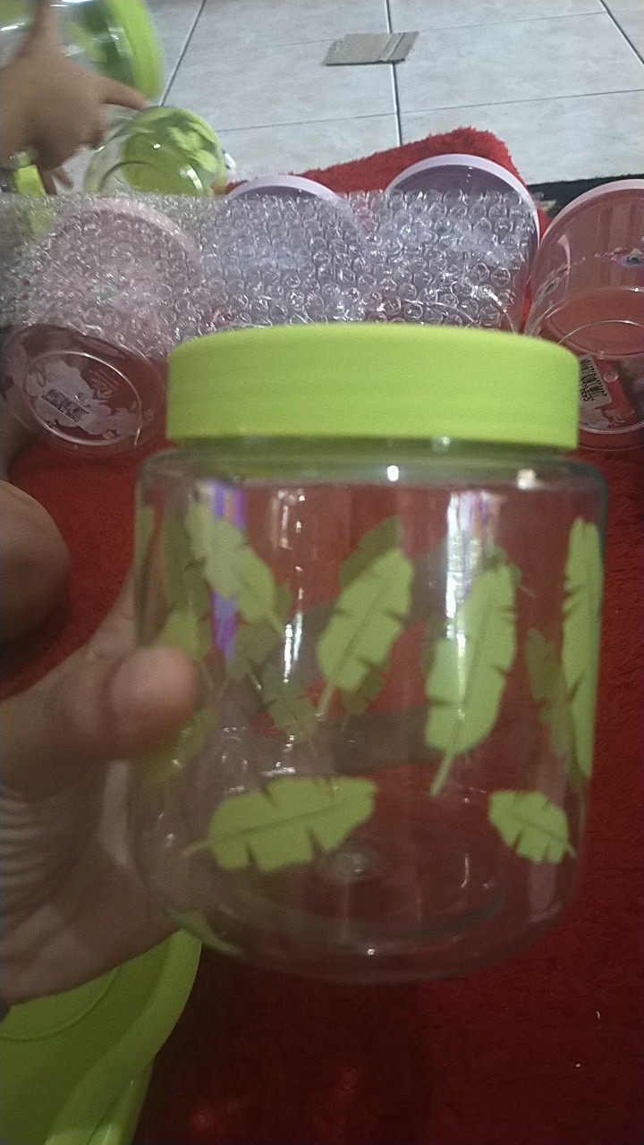 Dusdusan Technoplast Hanna Spin Canister Set Toples Lebaran Cantik Putar