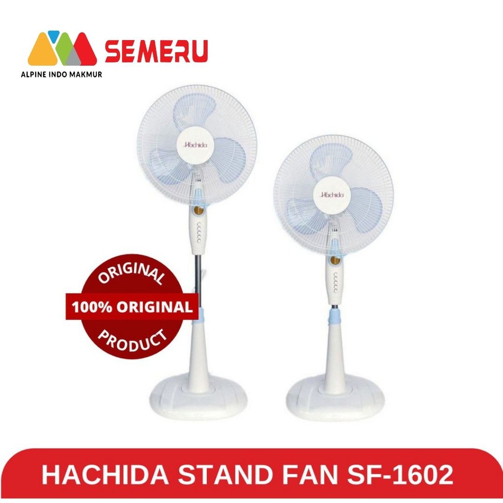 HACHIDA STAND FAN KIPAS ANGIN BERDIRI SF-1602/SF-1606